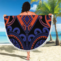 Aotearoa Whakatohea Beach Blanket Maori Tribal Pattern LT05 - Polynesian Pride