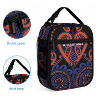Aotearoa Whakatohea Lunch Bag Maori Tribal Pattern
