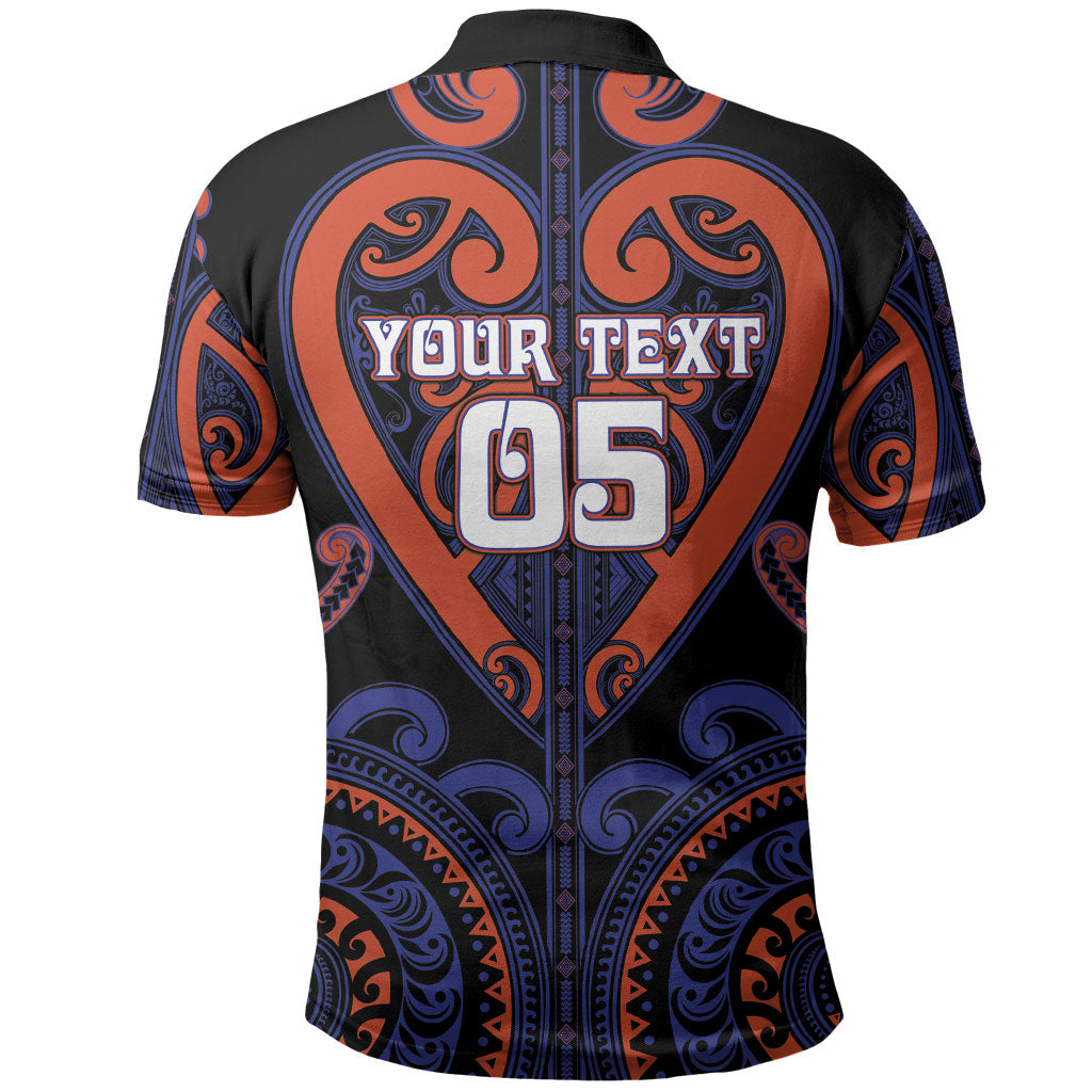 Custom Aotearoa Whakatohea Polo Shirt Maori Tribal Pattern LT05 - Polynesian Pride