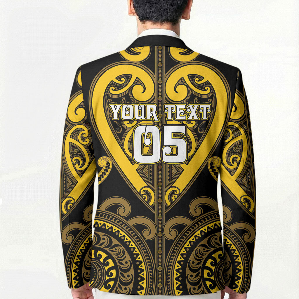 Custom Aotearoa Ngati Whatua Blazer Maori Tribal Pattern LT05 - Polynesian Pride