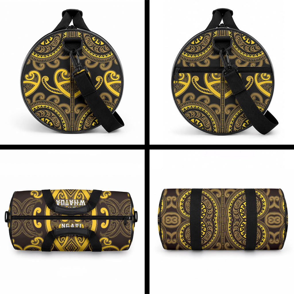 Aotearoa Ngati Whatua Duffle Bag Maori Tribal Pattern LT05 - Polynesian Pride
