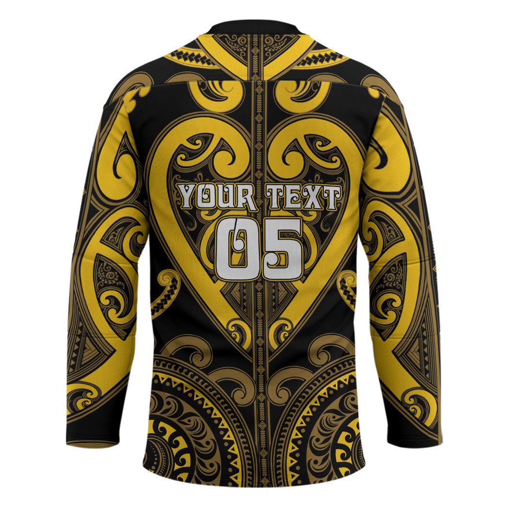 Custom Aotearoa Ngati Whatua Hockey Jersey Maori Tribal Pattern LT05 - Polynesian Pride