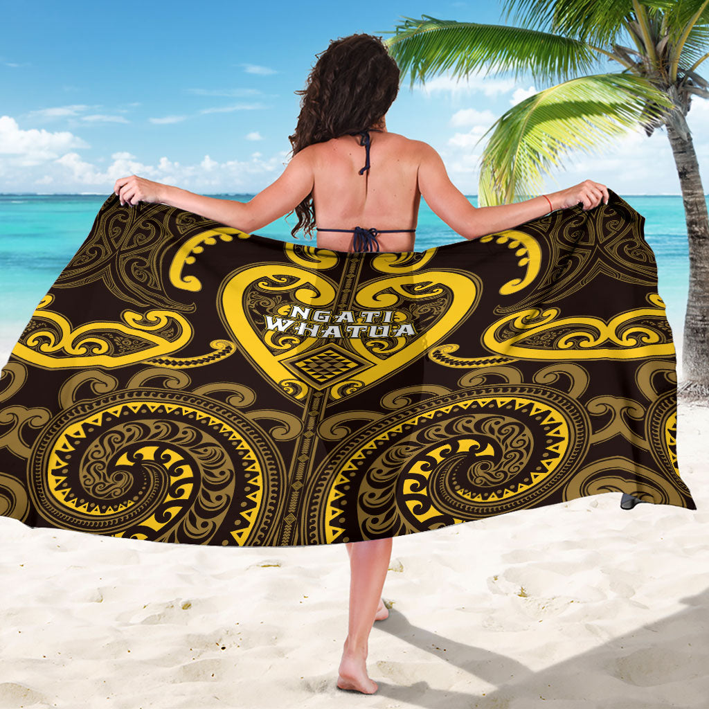 Aotearoa Ngati Whatua Sarong Maori Tribal Pattern LT05 - Polynesian Pride