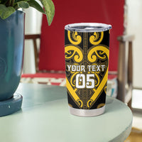 Custom Aotearoa Ngati Whatua Tumbler Cup Maori Tribal Pattern LT05 - Polynesian Pride
