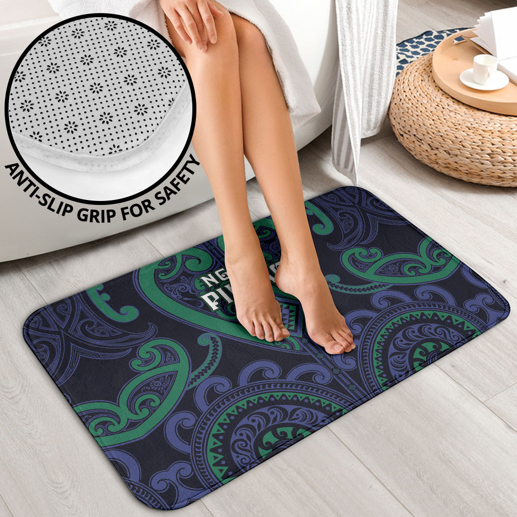 Aotearoa Ngati Pikiao Bathroom Set Maori Tribal Pattern LT05 - Polynesian Pride