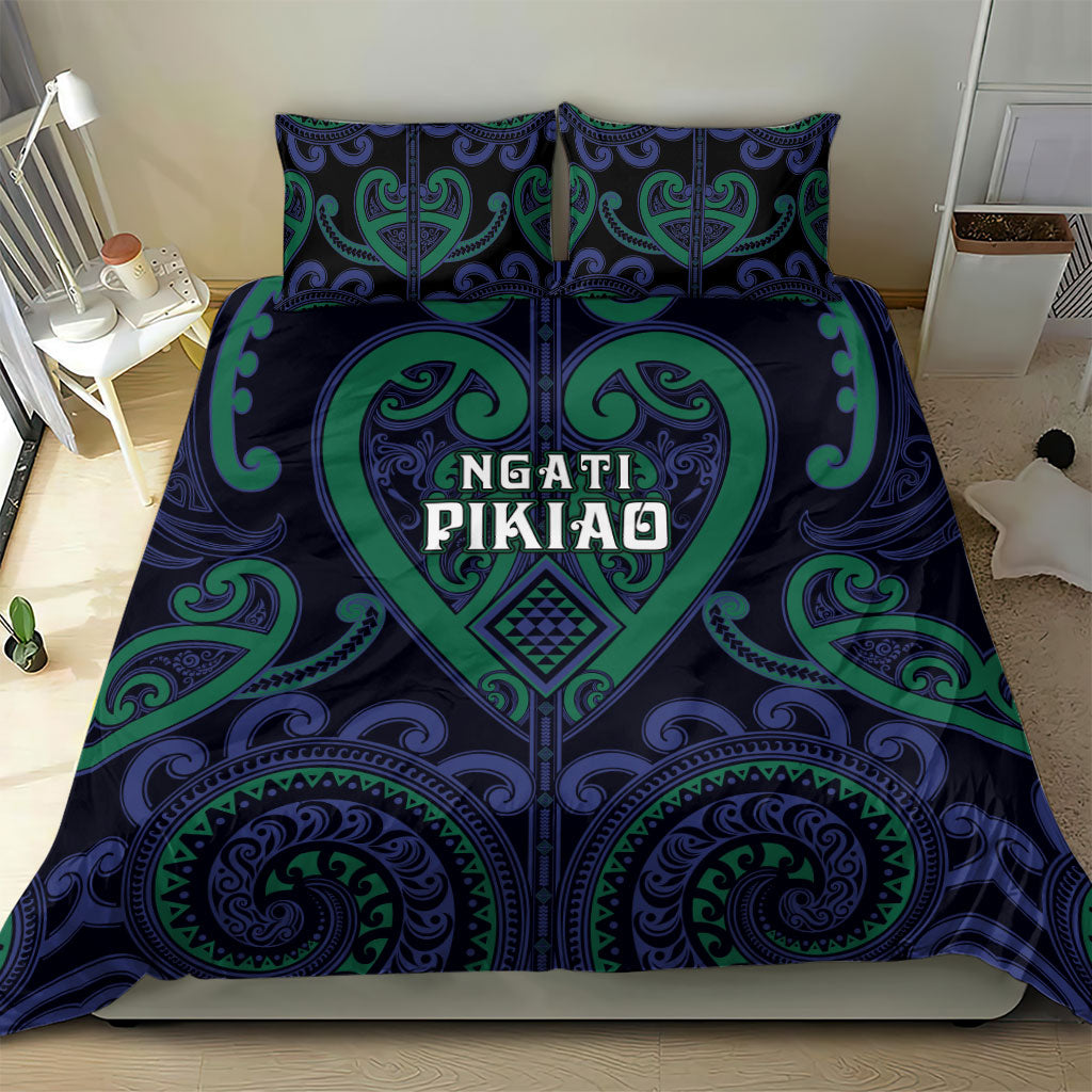 Aotearoa Ngati Pikiao Bedding Set Maori Tribal Pattern LT05 - Polynesian Pride