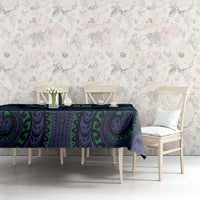 Aotearoa Ngati Pikiao Tablecloth Maori Tribal Pattern LT05 - Polynesian Pride