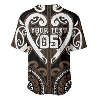 Custom Aotearoa Kati Mamoe Baseball Jersey Maori Tribal Pattern LT05 - Polynesian Pride