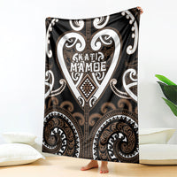 Aotearoa Kati Mamoe Blanket Maori Tribal Pattern LT05 - Polynesian Pride