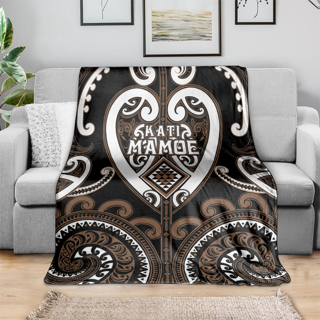 Aotearoa Kati Mamoe Blanket Maori Tribal Pattern LT05 - Polynesian Pride