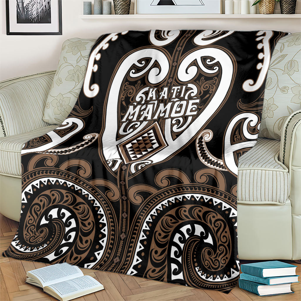 Aotearoa Kati Mamoe Blanket Maori Tribal Pattern LT05 - Polynesian Pride