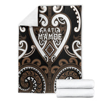 Aotearoa Kati Mamoe Blanket Maori Tribal Pattern LT05 - Polynesian Pride