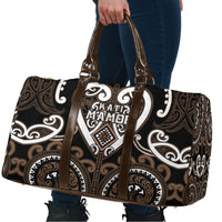 Aotearoa Kati Mamoe Travel Bag Maori Tribal Pattern LT05 - Polynesian Pride