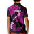 Hawaii Maui Kid Polo Shirt Polynesian Fish Hook Hibiscus Pink Version LT05 - Polynesian Pride