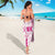 Breast Cancer Pink Out Sarong Polynesian Art Tattoo White Version