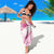 Breast Cancer Pink Out Sarong Polynesian Art Tattoo White Version