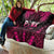 Breast Cancer Pink Out Quilt Polynesian Art Tattoo Black Version