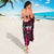 Breast Cancer Pink Out Sarong Polynesian Art Tattoo Black Version