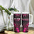 Breast Cancer Pink Out Tumbler With Handle Polynesian Art Tattoo Black Version