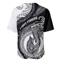 Go Fishing Baseball Jersey Polynesian Pattern LT05 - Polynesian Pride