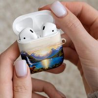 New Zealand Flag AirPods Case Scenic Nature LT05 - Polynesian Pride