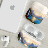 New Zealand Flag AirPods Case Scenic Nature LT05 - Polynesian Pride