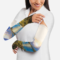 New Zealand Flag Arm Sleeves Scenic Nature LT05 - Polynesian Pride