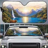 New Zealand Flag Auto Sun Shade Scenic Nature LT05 Multicolor - Polynesian Pride