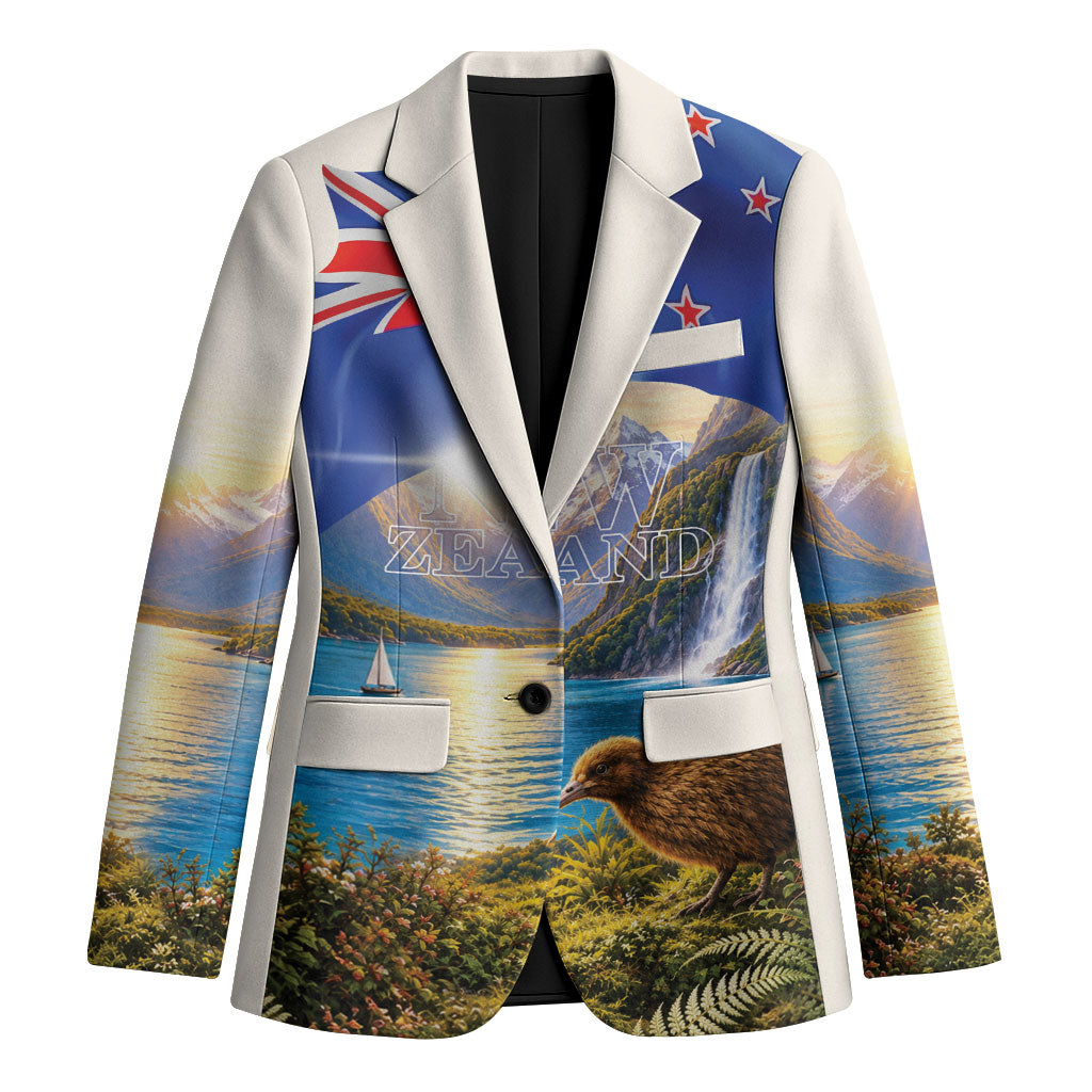 New Zealand Flag Blazer Scenic Nature LT05 Unisex Multicolor - Polynesian Pride