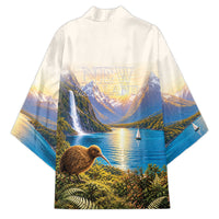 New Zealand Flag Kimono Scenic Nature LT05 - Polynesian Pride