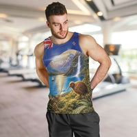 New Zealand Flag Men Tank Top Scenic Nature LT05 Multicolor - Polynesian Pride