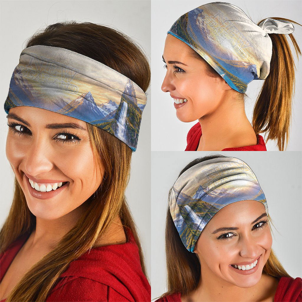 New Zealand Flag Neck Gaiter Scenic Nature LT05 - Polynesian Pride