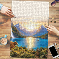 New Zealand Flag Puzzle Scenic Nature LT05 Multicolor - Polynesian Pride