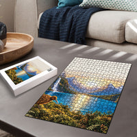 New Zealand Flag Puzzle Scenic Nature LT05 - Polynesian Pride