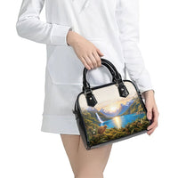 New Zealand Flag Shoulder Handbag Scenic Nature LT05 - Polynesian Pride
