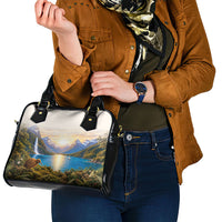New Zealand Flag Shoulder Handbag Scenic Nature LT05 - Polynesian Pride