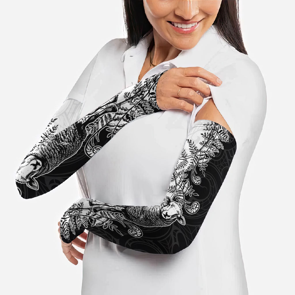 New Zealand Aotearoa Hipi Arm Sleeves Maori Pattern LT05 - Polynesian Pride