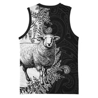 New Zealand Aotearoa Hipi Basketball Jersey Maori Pattern LT05 - Polynesian Pride