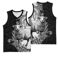 New Zealand Aotearoa Hipi Basketball Jersey Maori Pattern LT05 - Polynesian Pride