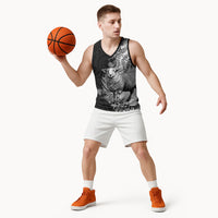 New Zealand Aotearoa Hipi Basketball Jersey Maori Pattern LT05 - Polynesian Pride