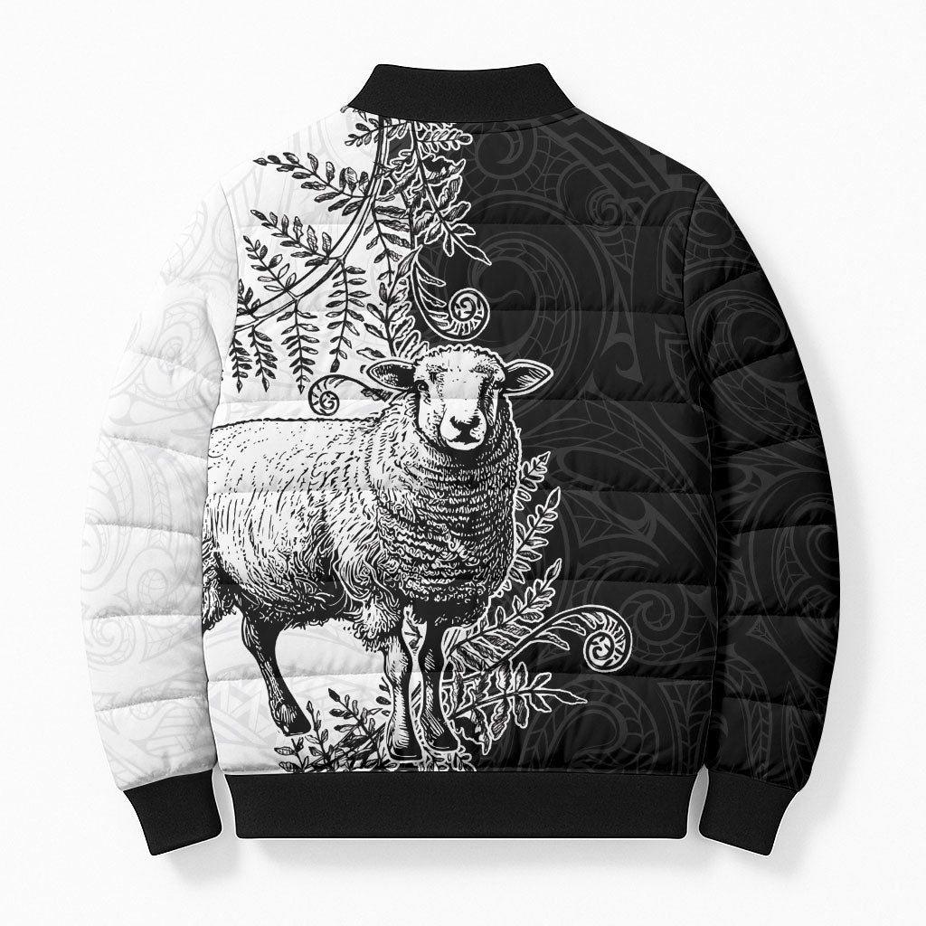 New Zealand Aotearoa Hipi Bomber Puffer Jacket Maori Pattern LT05 - Polynesian Pride