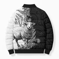 New Zealand Aotearoa Hipi Bomber Puffer Jacket Maori Pattern LT05 - Polynesian Pride