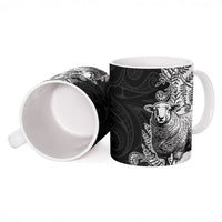 New Zealand Aotearoa Hipi Ceramic Mug Maori Pattern LT05 - Polynesian Pride