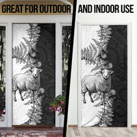 New Zealand Aotearoa Hipi Door Cover Maori Pattern LT05 - Polynesian Pride
