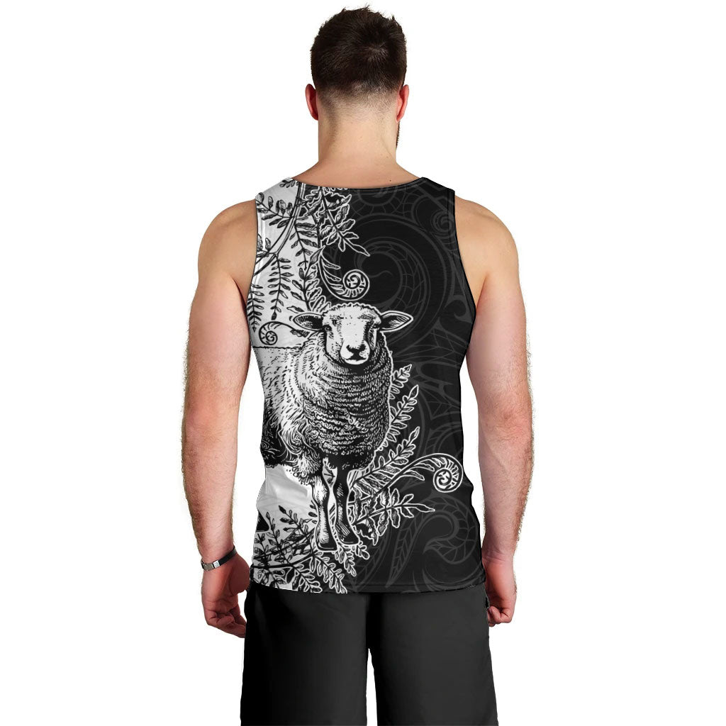 New Zealand Aotearoa Hipi Men Tank Top Maori Pattern LT05 - Polynesian Pride