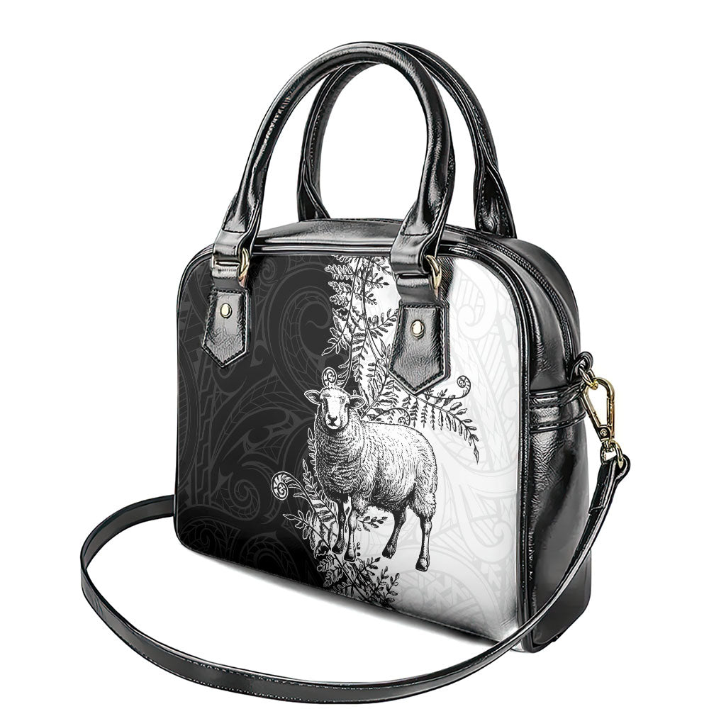 New Zealand Aotearoa Hipi Shoulder Handbag Maori Pattern LT05 - Polynesian Pride