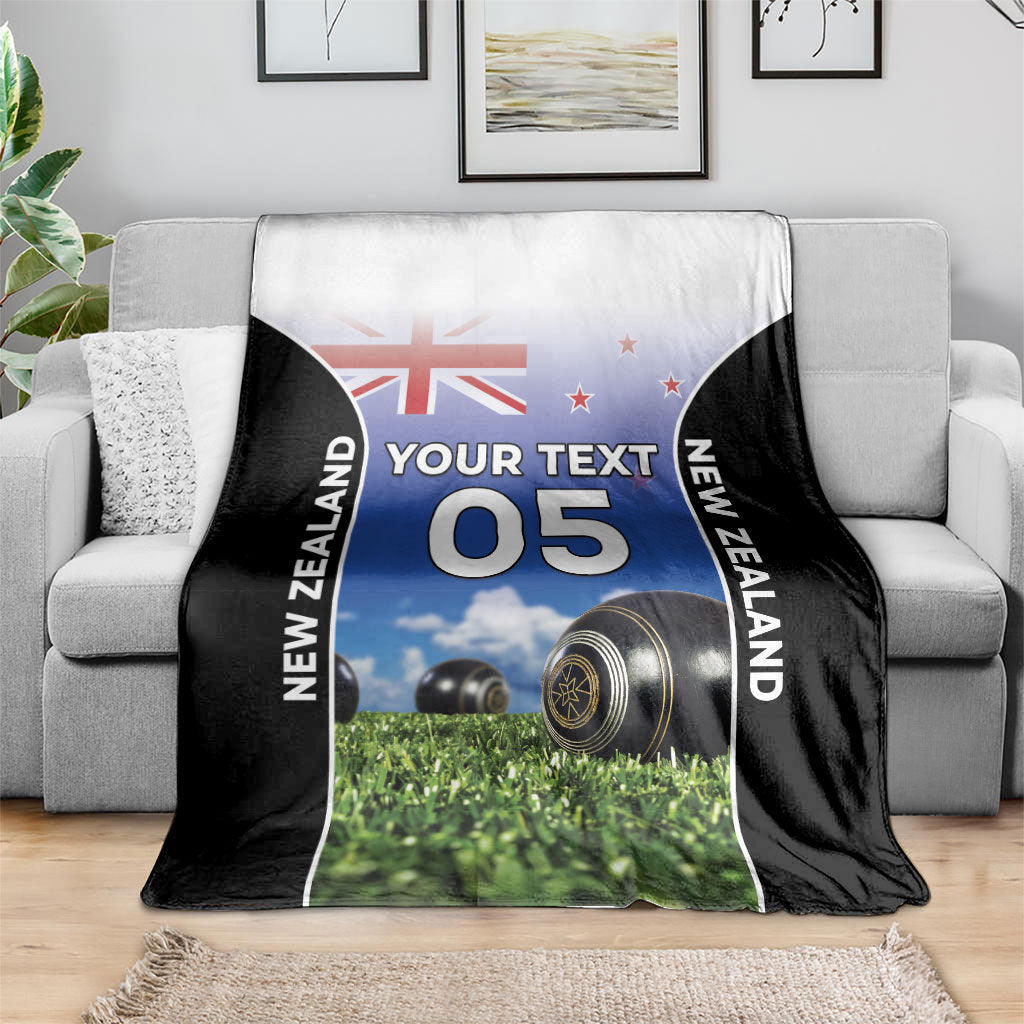 Custom New Zealand Lawn Bowls Blanket Unique Style LT05 - Polynesian Pride