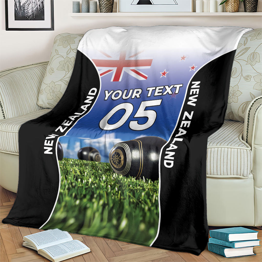 Custom New Zealand Lawn Bowls Blanket Unique Style LT05 - Polynesian Pride