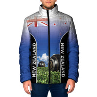 Custom New Zealand Lawn Bowls Padded Jacket Unique Style LT05 Men Multicolor - Polynesian Pride