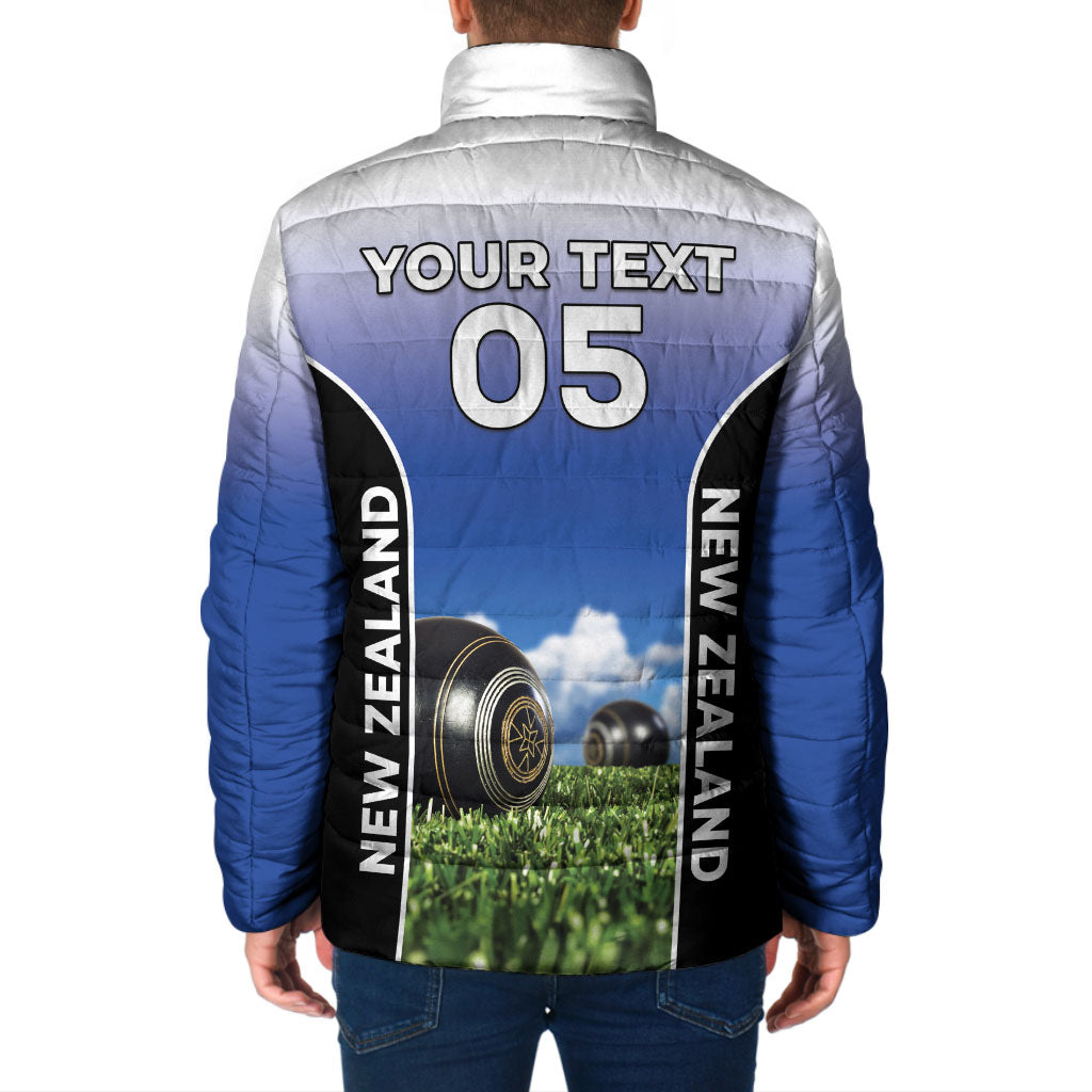 Custom New Zealand Lawn Bowls Padded Jacket Unique Style LT05 - Polynesian Pride